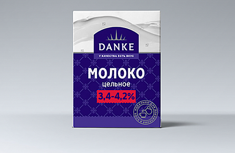 Цельное молоко Danke уже в продаже!